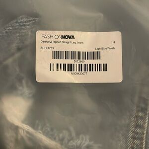 Brand New Fashion Nova jeans straight leg